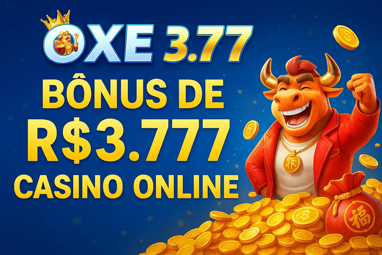 O bônus promocional OXE777 é uma ótima maneira de começar sua aventura