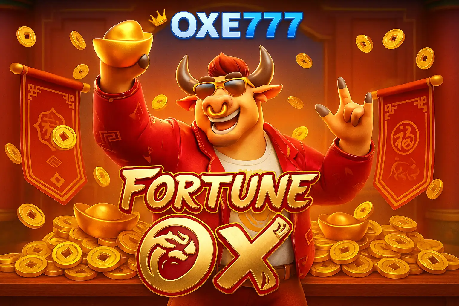 Fortune Ox no OXE777 - Aposte Agora e Reivindique Seus Ganhos