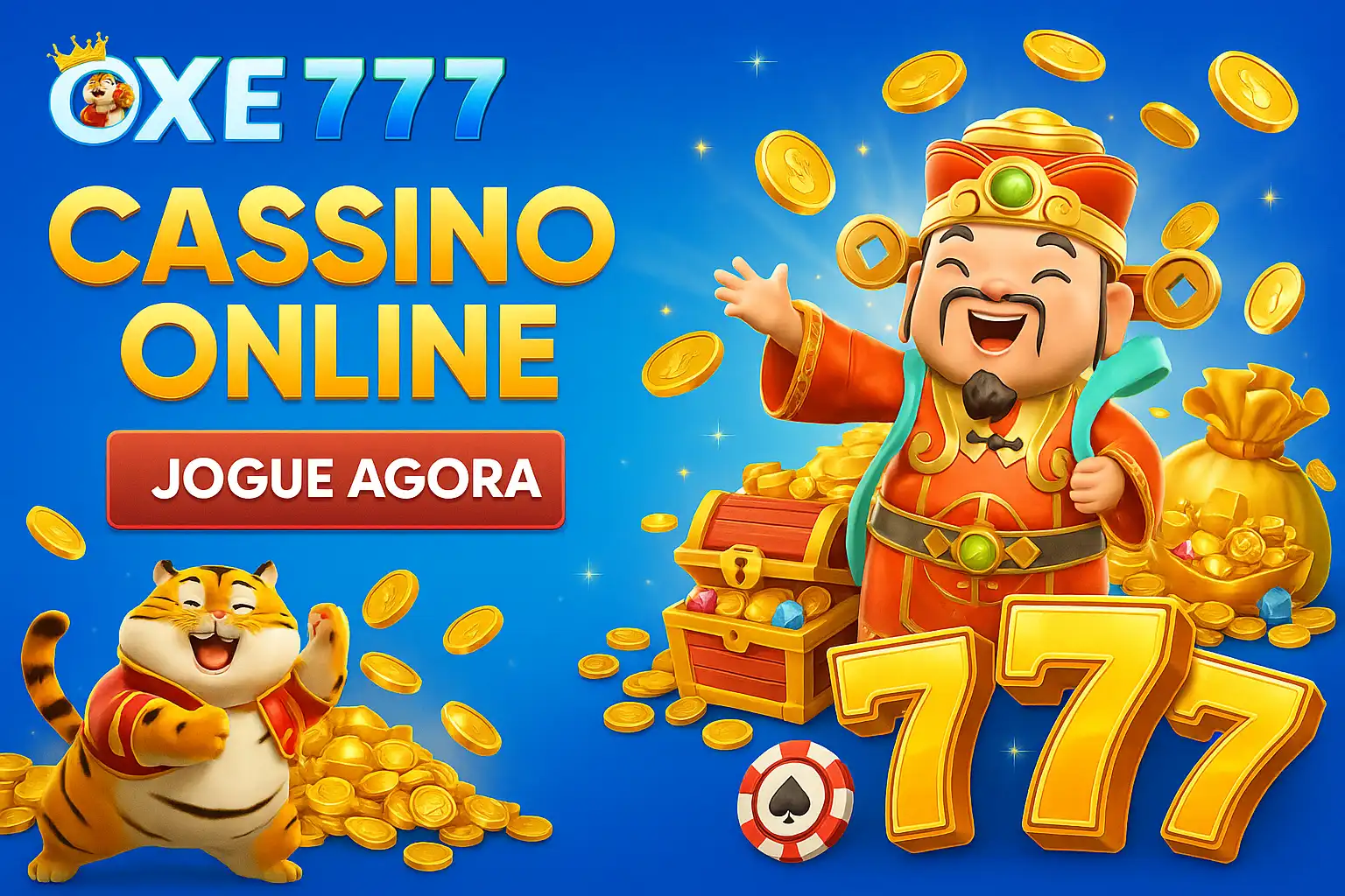 Jogos de cassino online OXE777
